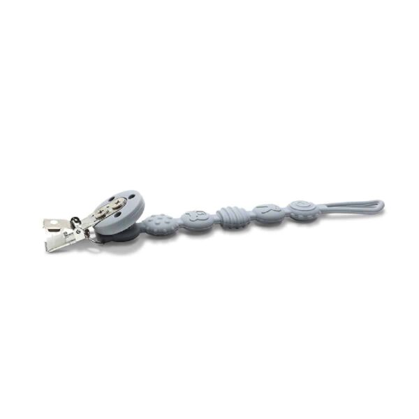 Κλιπ Πιπίλας Σιλικόνης Lorelli Natural Grey - Image 3