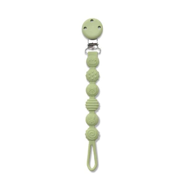 Κλιπ Πιπίλας Σιλικόνης Lorelli Natural Fresh Green