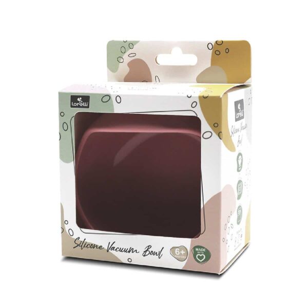 Μπωλ Σιλικόνης Με Βεντούζα Lorelli Natural Deep Pink - Image 4