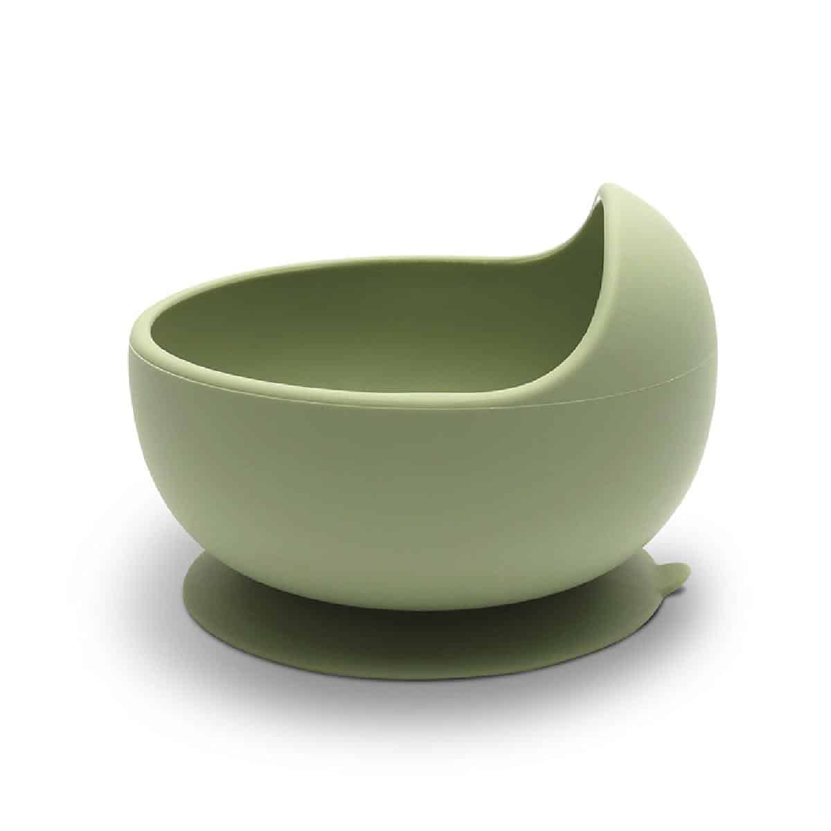 Μπωλ Σιλικόνης Με Βεντούζα Lorelli Natural Fresh Green