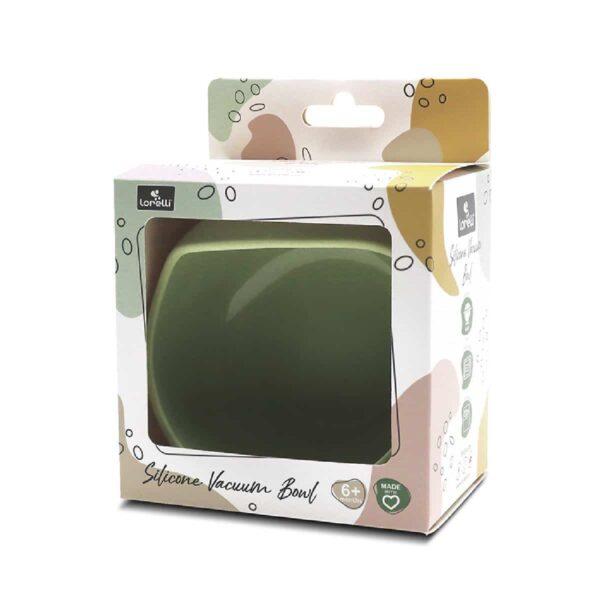Μπωλ Σιλικόνης Με Βεντούζα Lorelli Natural Fresh Green - Image 4