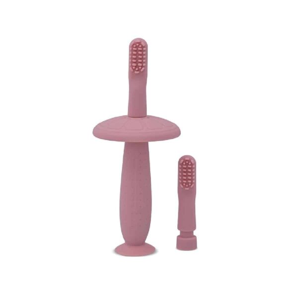 Βρεφική Οδοντόβουρτσα με προστατευτικό Lorelli Pink