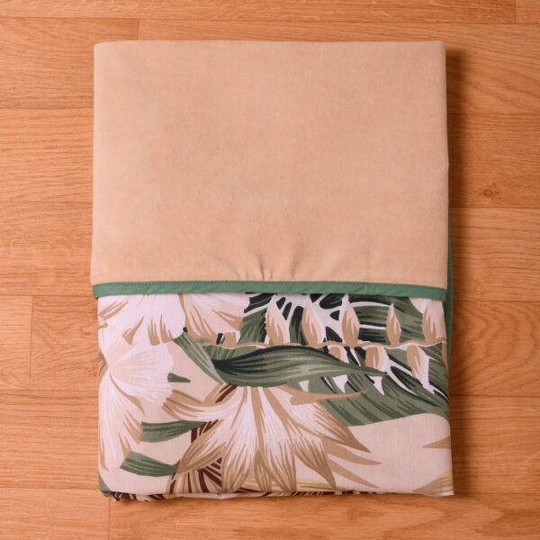 Βελουτέ κουβέρτα αγκαλιάς 90x90εκ ABO Tropical Leaves