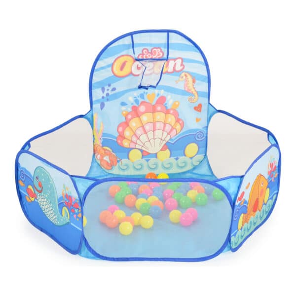 Πισίνα Μπάσκετ 120εκ Με 50 Μπάλες Moni Toys J1234