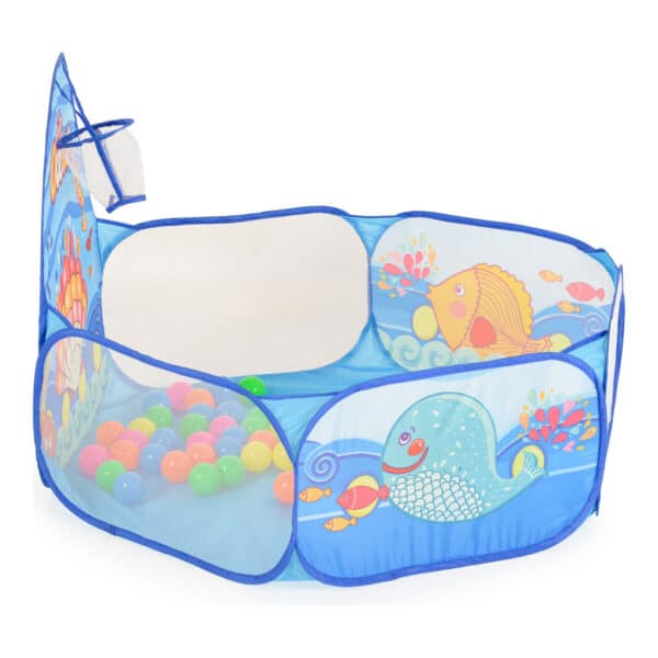 Πισίνα Μπάσκετ 120εκ Με 50 Μπάλες Moni Toys J1234 - Image 2