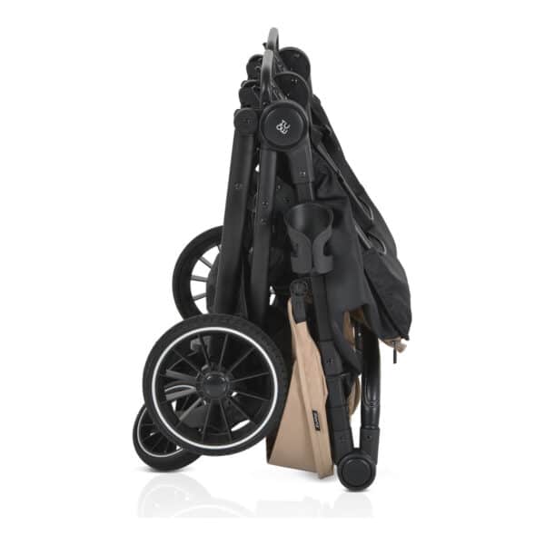 Καρότσι Διδύμων Moni TwinGo Camel - Image 2