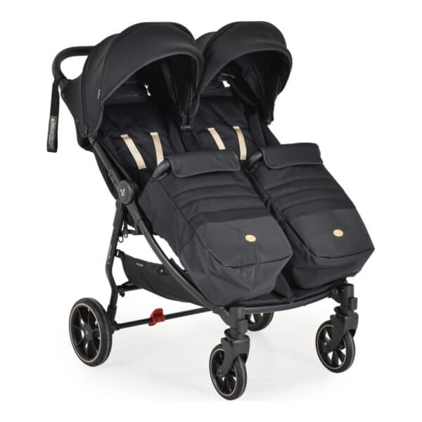 Καρότσι Διδύμων Cangaroo 2Gether Modern Black