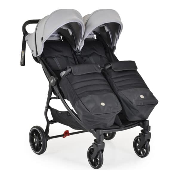 Καρότσι Διδύμων Cangaroo 2Gether Modern Ultimate Gray