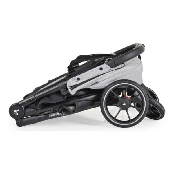 Καρότσι Διδύμων Cangaroo 2Gether Modern Ultimate Gray - Image 2