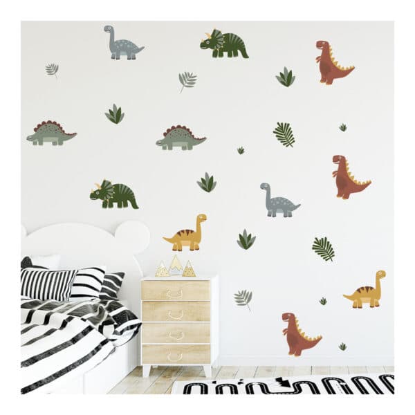 Αυτοκόλλητο Τοίχου Sipo Mini Dinosaurs