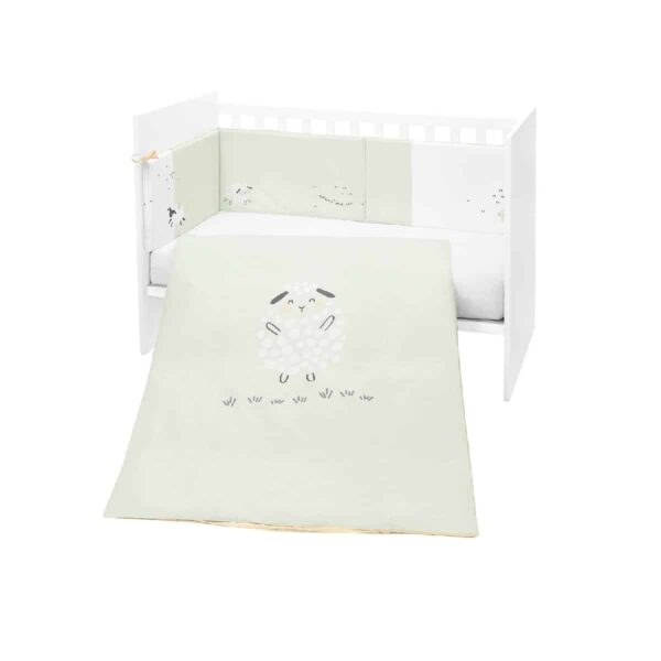Σετ Προίκας για Κούνια 2τμχ 70x140εκ Kikka boo Sleepy Sheep
