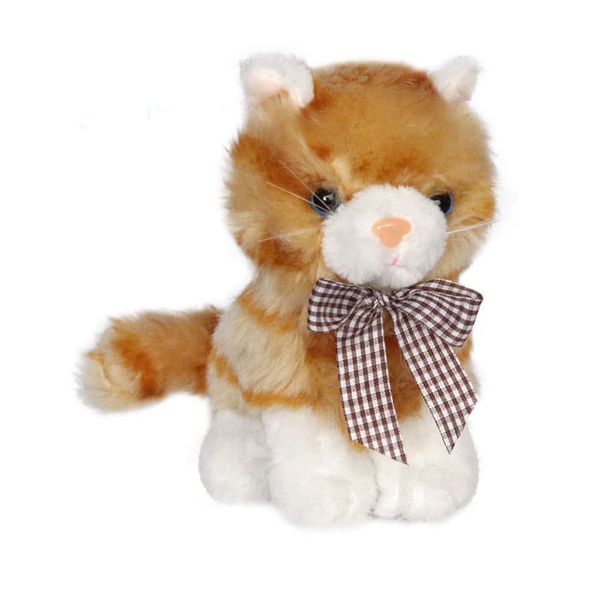 Γατούλα με ήχο 16εκ Amek Toys Brown