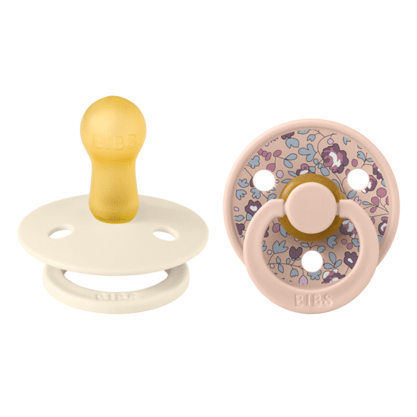 Πιπίλες Καουτσούκ 6-18M 2τμχ Bibs x Liberty Eloise Blush