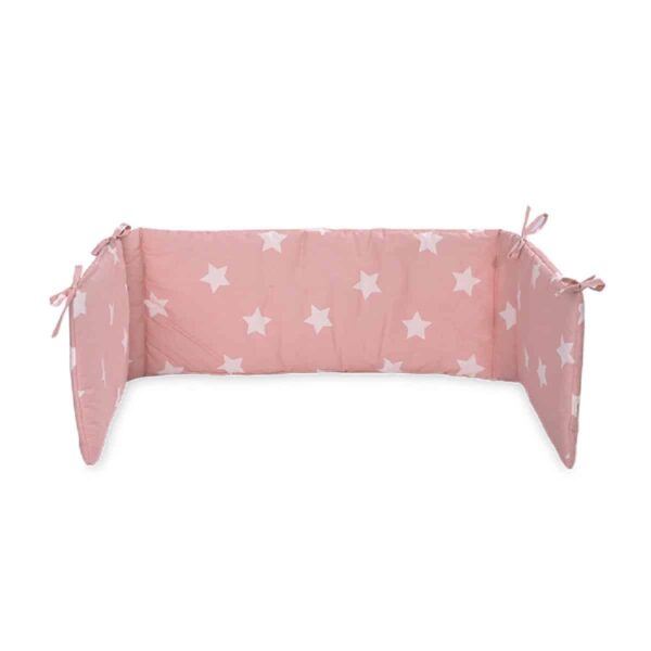 Προστατευτική Πάντα Κρεβατιού 27x140cm Lorelli Stars Pale Blush
