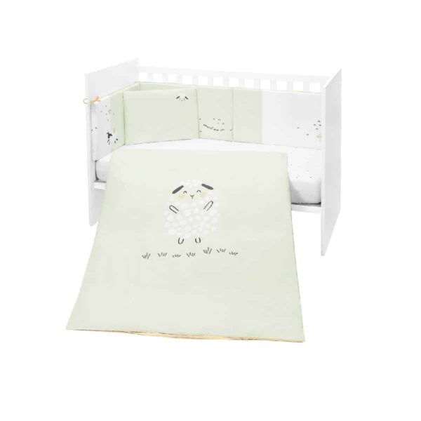 Σετ Κούνιας 6τμχ 70x140εκ Kikka Boo Sleepy Sheep