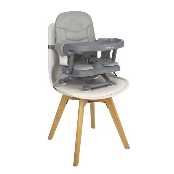 Καρεκλάκι Φαγητού Kikka Boo Booster seat Pappo Grey 2025 - Image 6