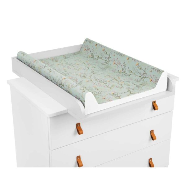 Μαλακή Αλλαξιέρα 50x80εκ Kikka Boo Secret Garden Green - Image 3