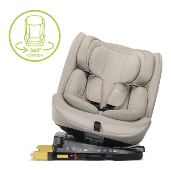 Κάθισμα Αυτοκινήτου 40-150εκ Lorelli Rodeo i-Size Isofix 360° Beige