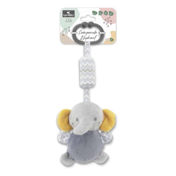 Alternative view of Κρεμαστό Παιχνίδι Ελεφαντάκι Lorelli Elephant Grey Natural