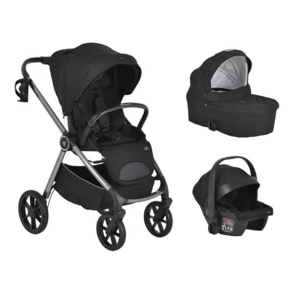 Πολυκαρότσι 3 σε 1 Cangaroo Unique Carbon Black