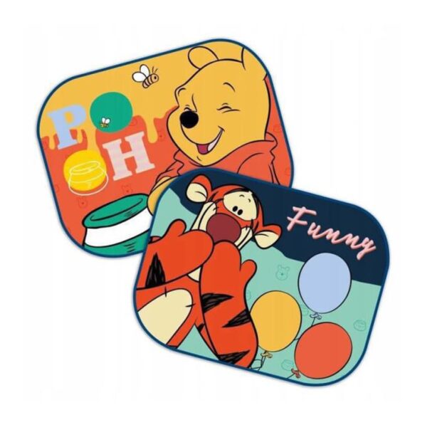 Ηλιοπροστασία 2τμχ 44x35εκ Seven Winnie The Pooh 9329