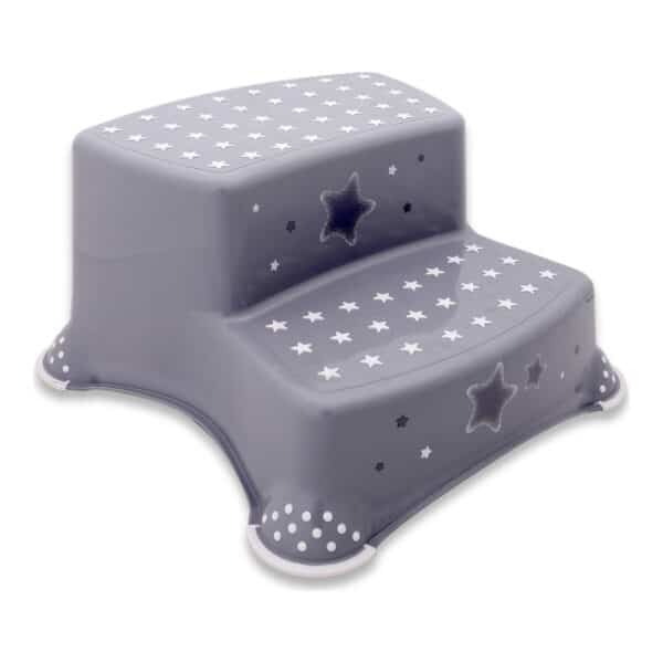 Βοηθητικό διπλό σκαλάκι μπάνιου Lorelli Stars Grey