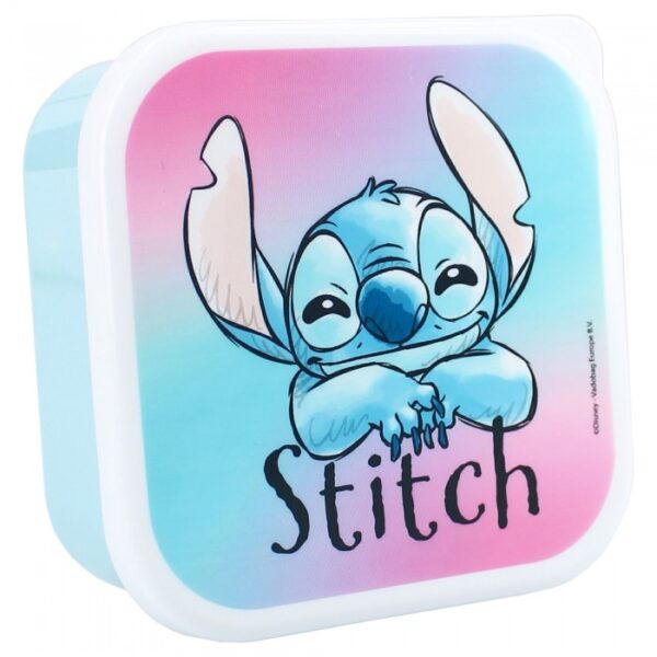 Σετ φαγητοδοχείων 3 σε 1 Stitch "Fresh Bites"