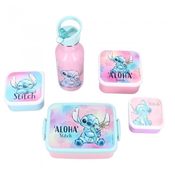 Σετ φαγητοδοχείων 3 σε 1 Stitch "Fresh Bites"