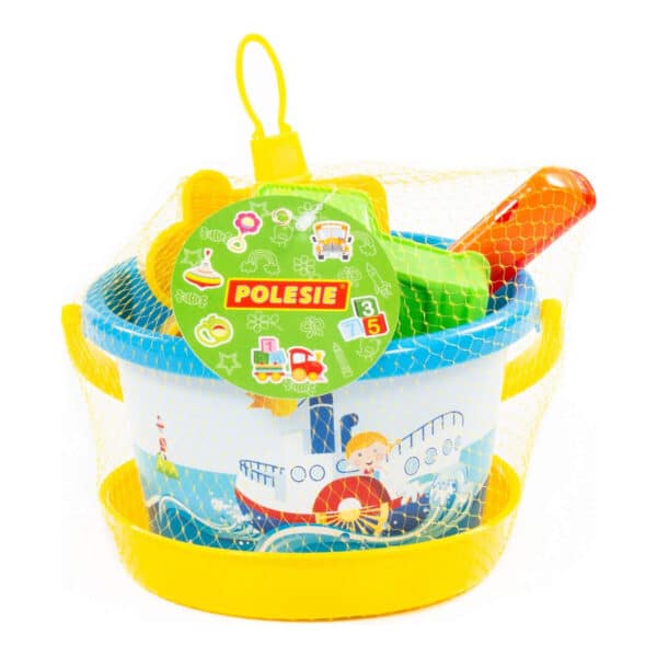 Σετ Παιχνίδια Παραλίας 6τμχ Polesie Medium decorated bucket 3543 - Image 2