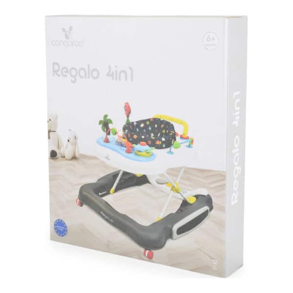 Alternative view of Βρεφική Στράτα Περπατούρα 4 σε 1 Cangaroo Regalo