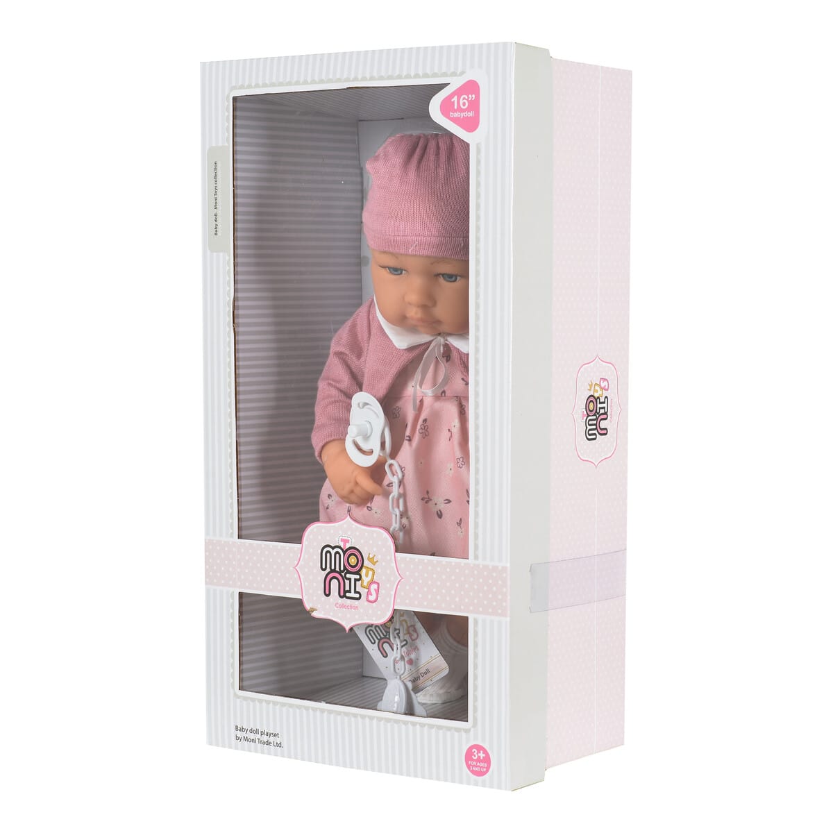 Μωρό Κούκλα 41εκ MONI Toys Doll 6901 - Image 3