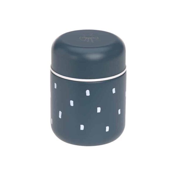 Θερμός φαγητού 350ml Laessig Medium Happy Prints Midnight Blue