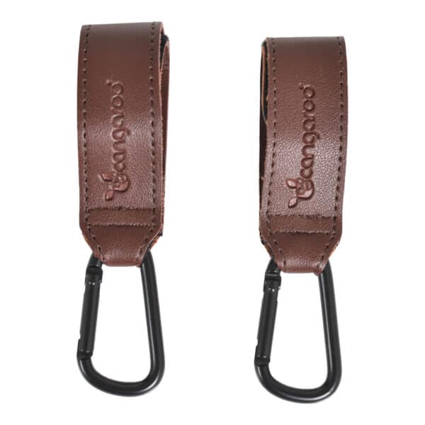 Γάντζοι Καροτσιού Universal 2τμχ Cangaroo Dark Brown - Image 3