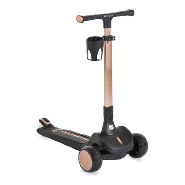 Πατίνι Scooter με Φωτιζόμενες Ρόδες Byox Aero Coal Black