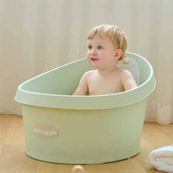 Shnuggle Μπανάκι με τάπα 12 μηνών εως 4 ετών Mint