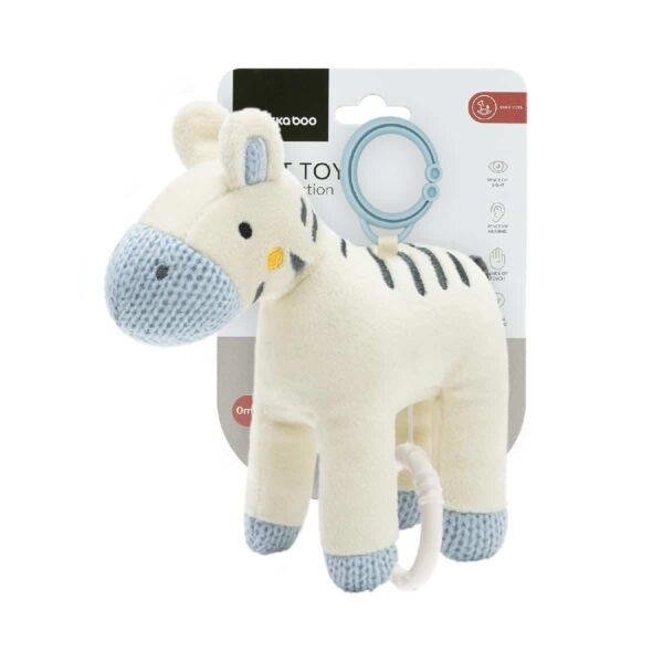 Alternative view of Μουσικό Λούτρινο Παιχνίδι Kikka Boo Stripy Friends