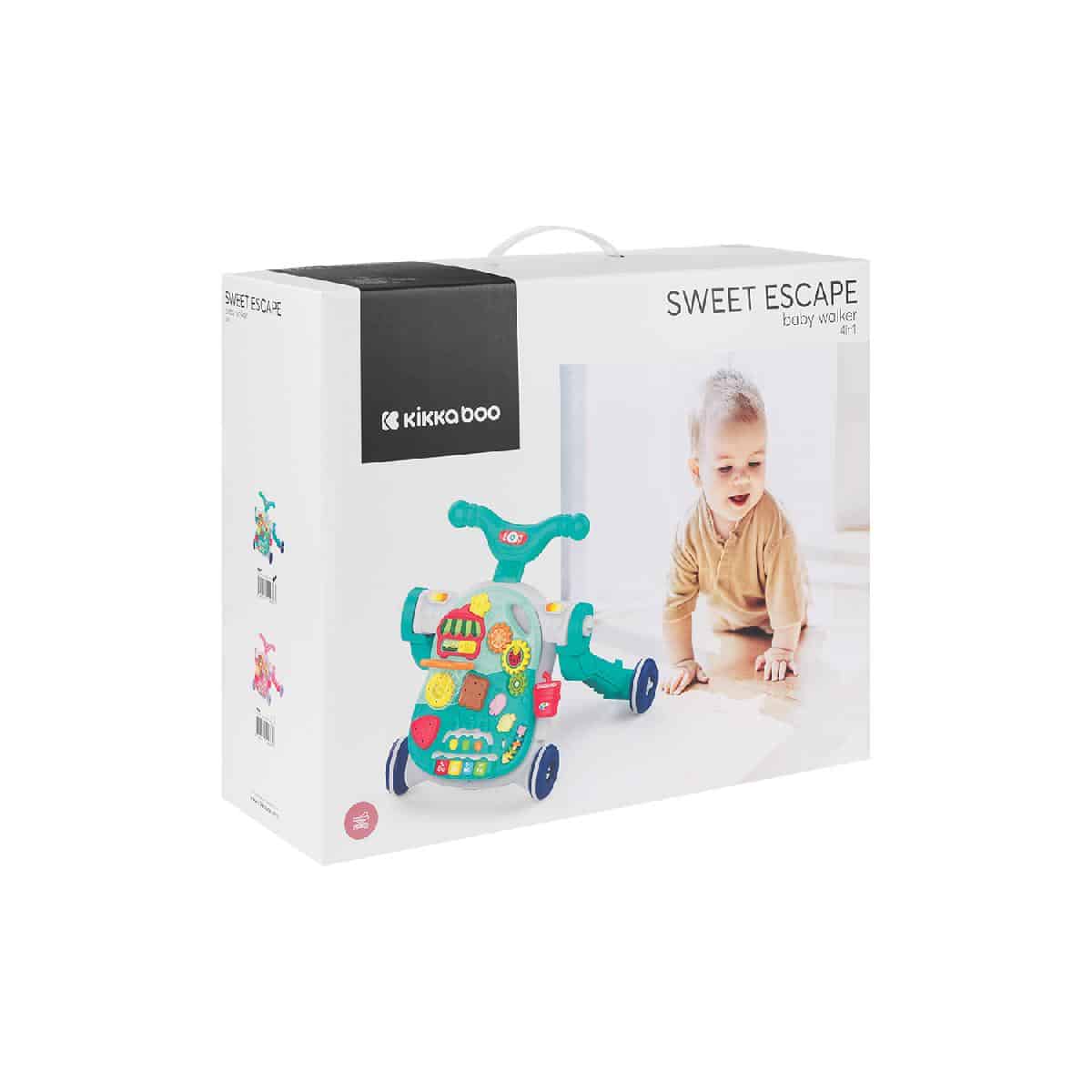 Περπατούρα 4 σε 1 Kikka Boo Sweet Escape Pink - Image 11