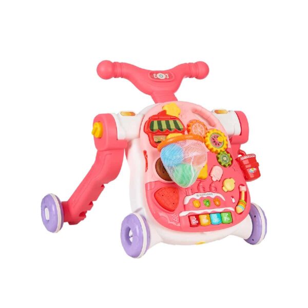 Περπατούρα 4 σε 1 Kikka Boo Sweet Escape Pink - Image 2