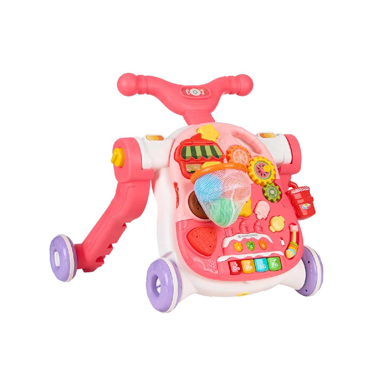 Περπατούρα 4 σε 1 Kikka Boo Sweet Escape Pink - Image 2