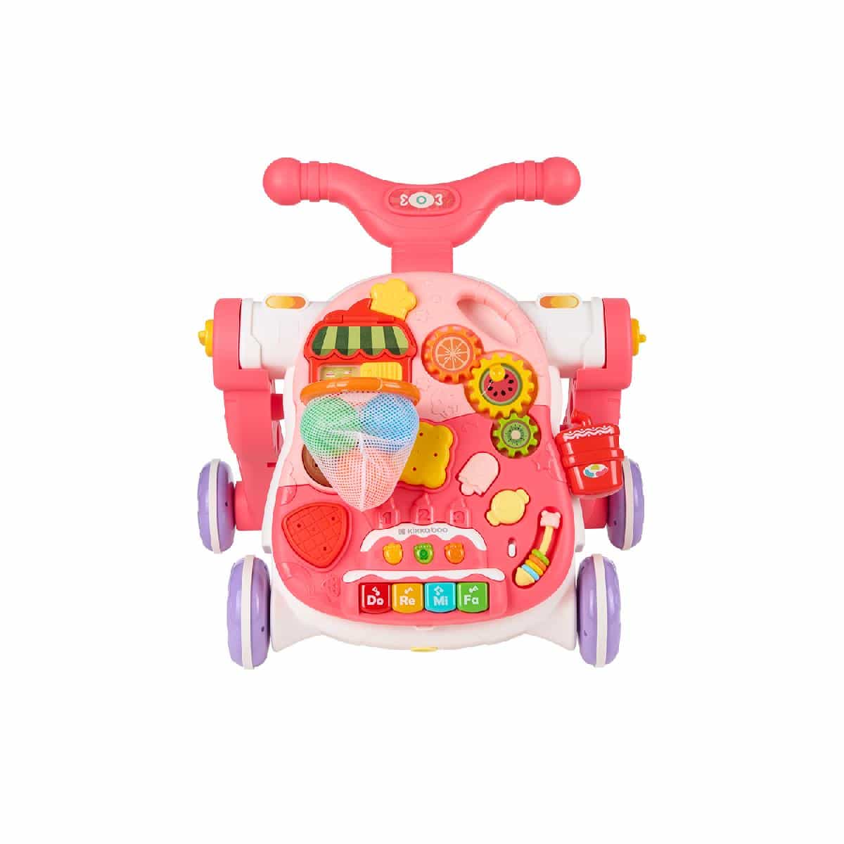 Περπατούρα 4 σε 1 Kikka Boo Sweet Escape Pink - Image 5