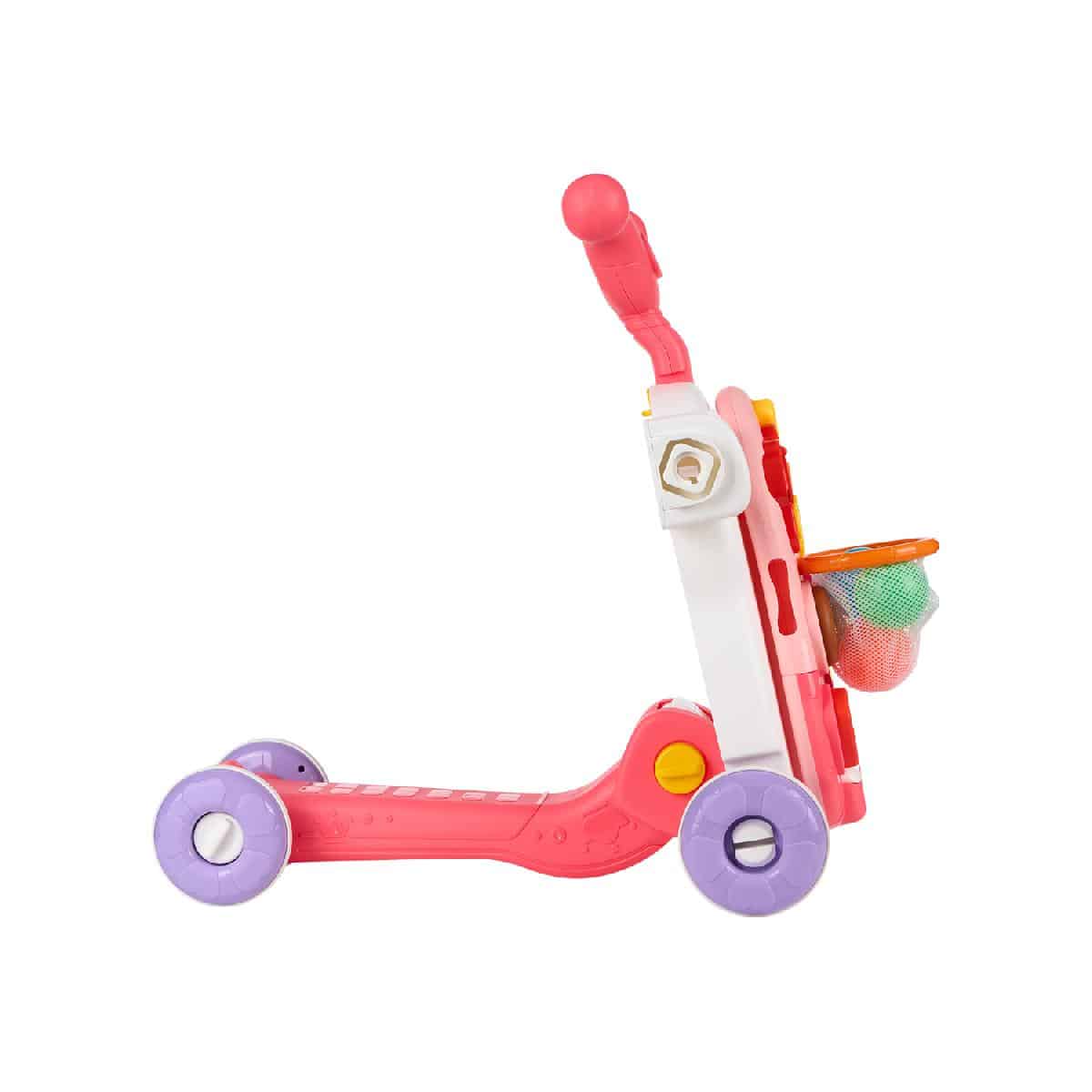Περπατούρα 4 σε 1 Kikka Boo Sweet Escape Pink - Image 7