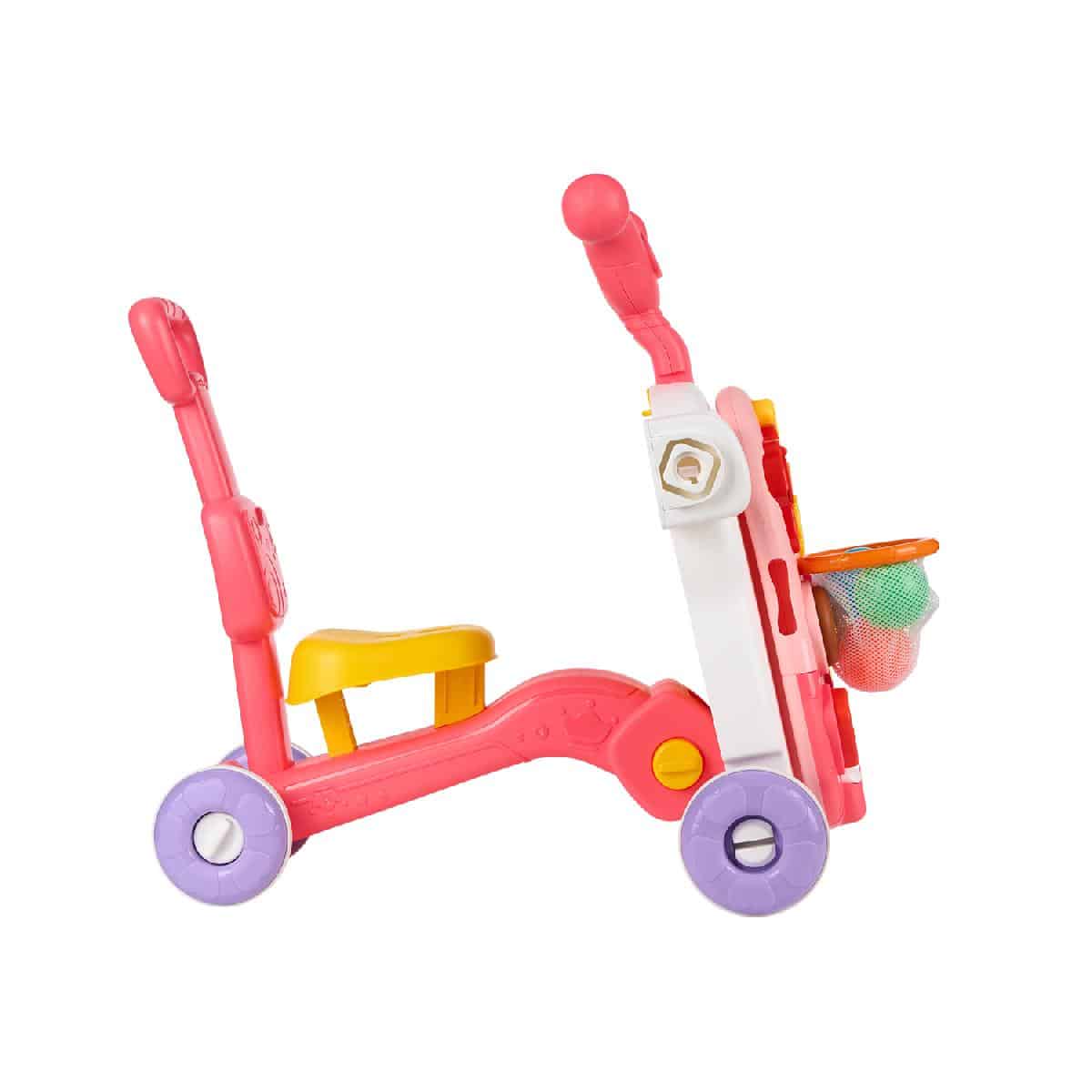 Περπατούρα 4 σε 1 Kikka Boo Sweet Escape Pink - Image 8