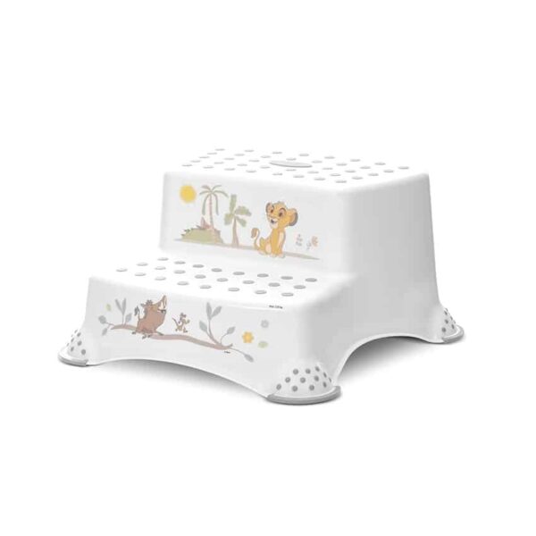 Διπλό Σκαλάκι Μπάνιου Lorelli Royal Lion White