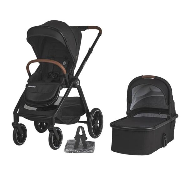 Καρότσι 2 σε 1 Coccolle Aspen Jet Black