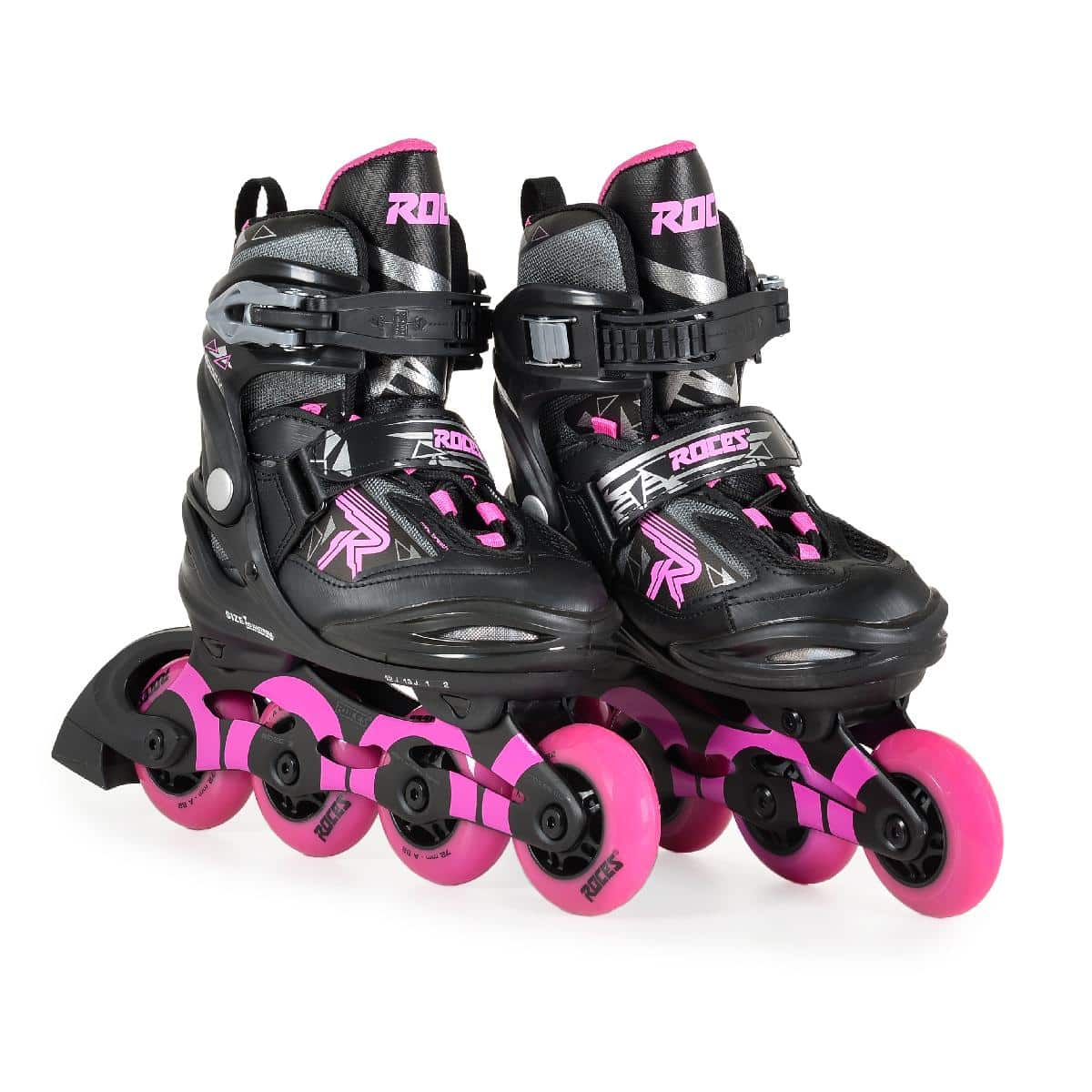 Πατίνια Rollers Αυξομειούμενα (36-40) Moody Roces Pink