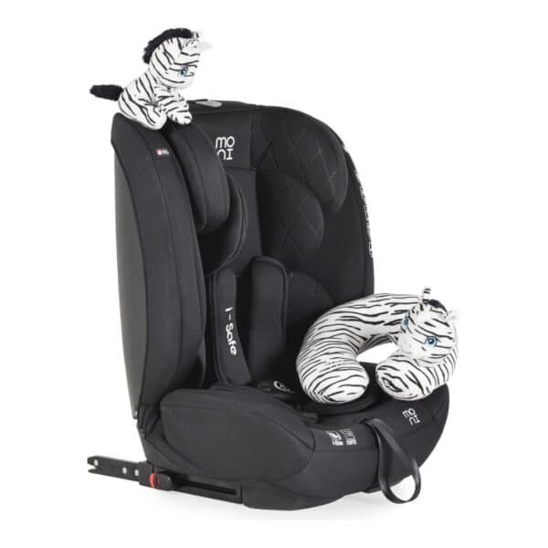 Κάθισμα Αυτοκινήτου Με σύστημα Isofix 76-150εκ Moni Isafe Black