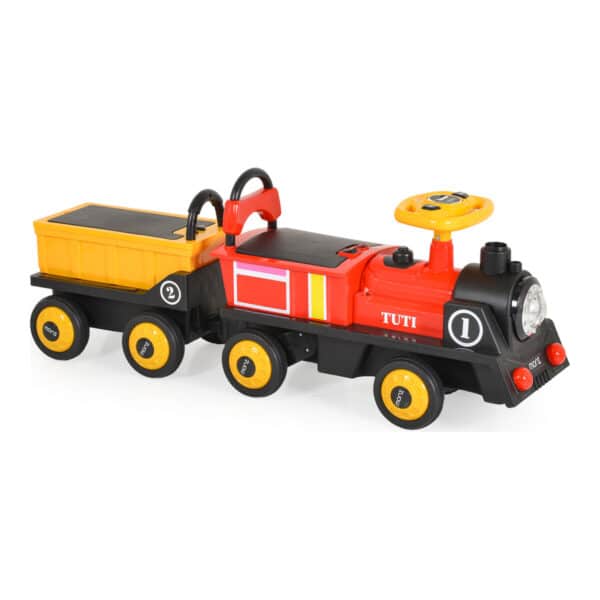 Ηλεκτροκίνητο Τρενάκι 12V Moni Ride-On Train Tuti