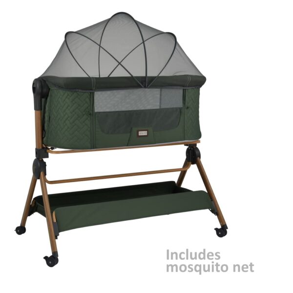 Βρεφικό Λίκνο 2 σε 1 Bebe Stars Serenity Forest Green