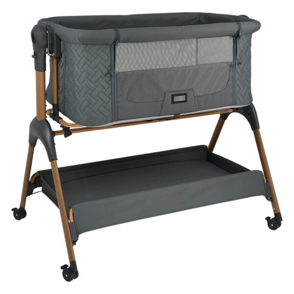 Βρεφικό Λίκνο 2 σε 1 Bebe Stars Style Smoked Grey