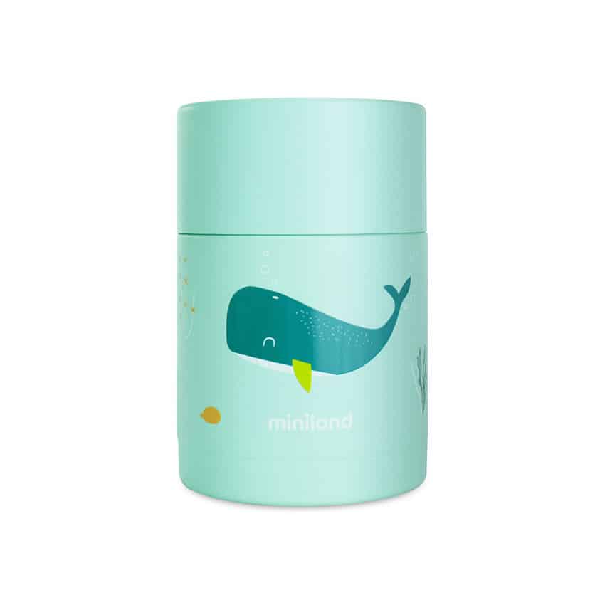 Θερμός φαγητού 600ml MiniLand Ocean Whale